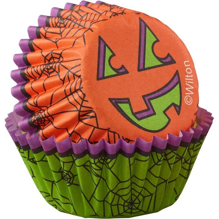 Wilton Spider Mini Cupcake Liners 75-Count N2