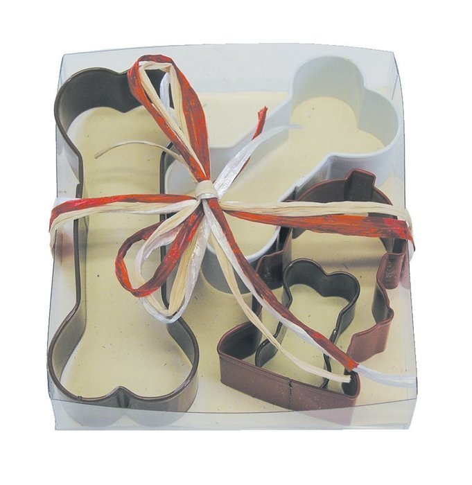 R & M Dog Bone 4 Piece Cookie Cutter Set