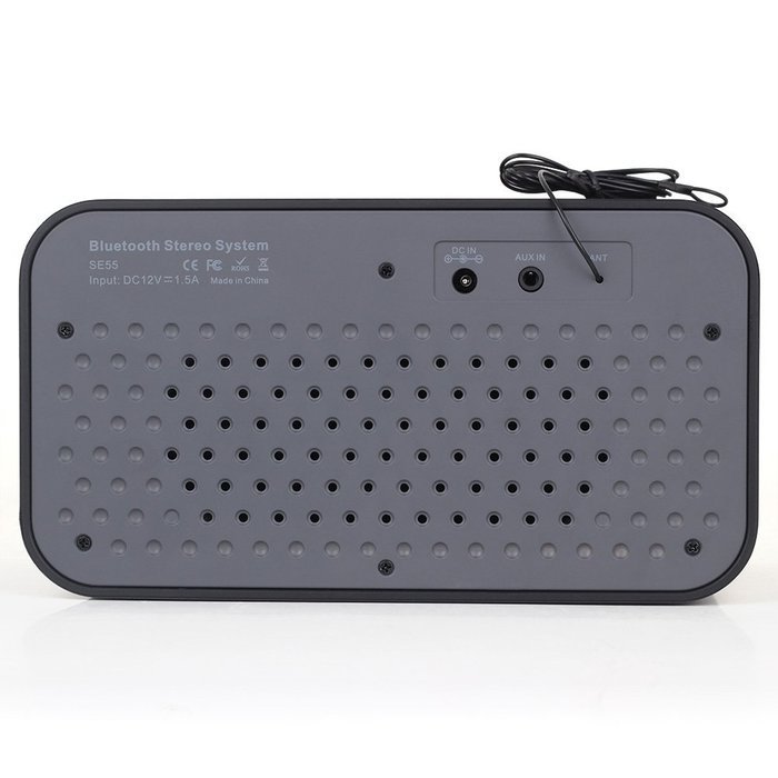 August SE50 Bluetooth BoomBox Speaker with FM Radio for iPhone, Samsung Galaxy, Nokia, HTC, Blackberry, Google... N19