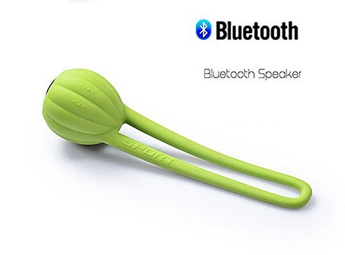 Smileto Portable Mini Outdoor Silicone Waterproof Wireless Bluetooth Speaker With Plug-in Card USB Charging Cable... N6