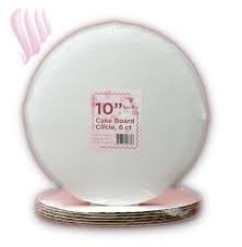 Cakeboard Circle 10", 25 Count