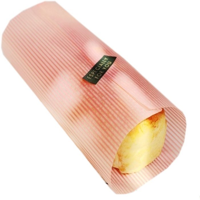 Creative Beautiful Pinstripe Wax Paper Greaseproof Baking Paper 8.5*9.8" Pink N2