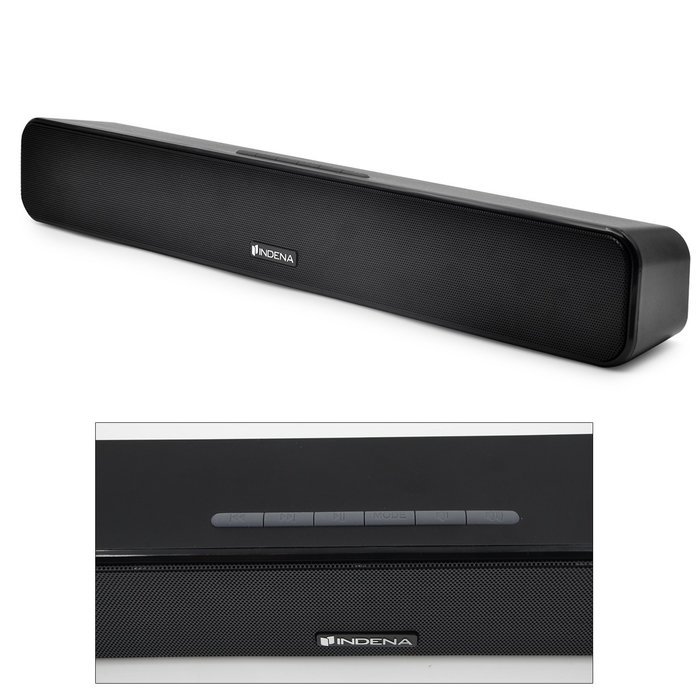 INDENA G-807 10W Bluetooth Power Sound Bar Speakers 2.0Channel Portable Stereo Bluetooth Speaks Wireless for Iphone...