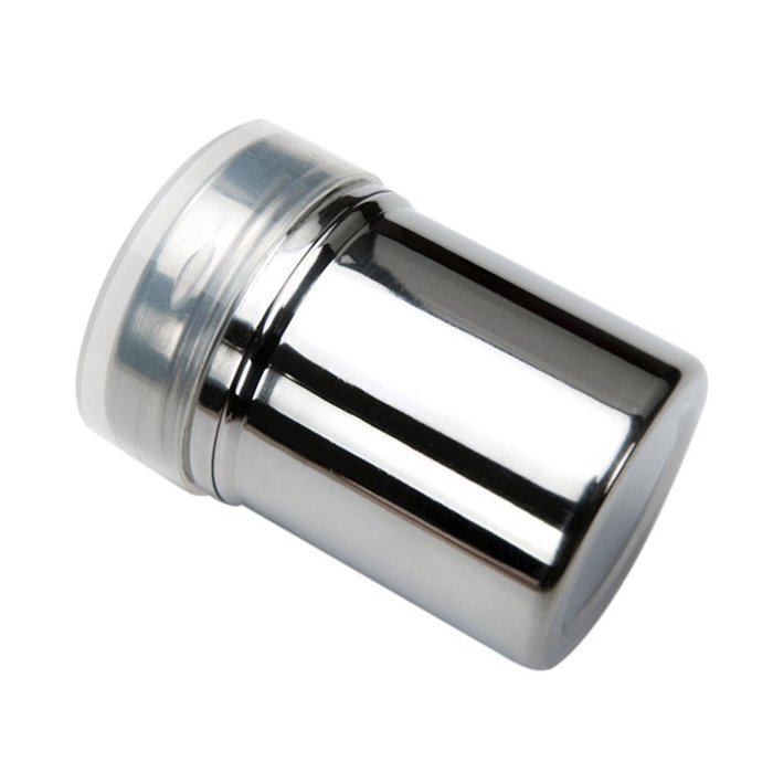 Stainless Steel Chocolate Shaker Flour Powder Icing Sugar Coffee Sifter + Lid