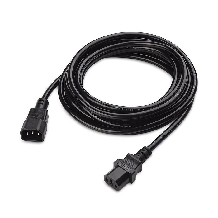 Cable Matters 2-Pack Heavy Duty Computer Monitor Power Cord in 10 Feet (NEMA 5&ndash;15P to IEC C13) N22