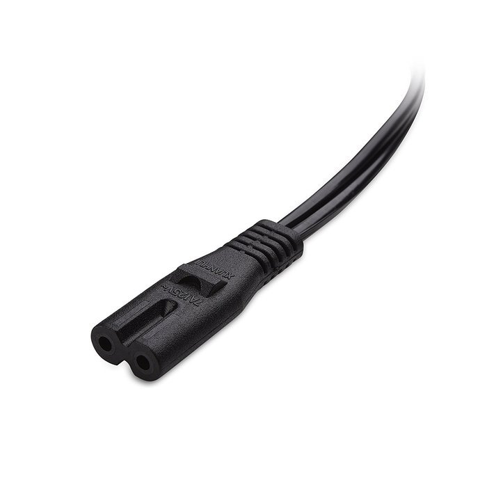 Cable Matters 2-Pack Heavy Duty Computer Monitor Power Cord in 10 Feet (NEMA 5&ndash;15P to IEC C13) N34