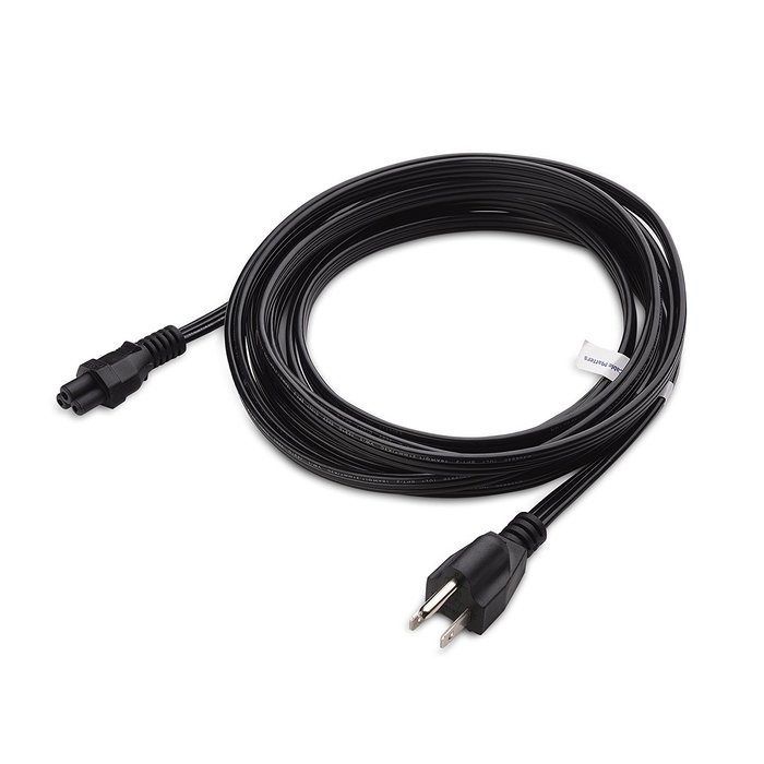 Cable Matters 2-Pack Heavy Duty Computer Monitor Power Cord in 10 Feet (NEMA 5&ndash;15P to IEC C13) N39
