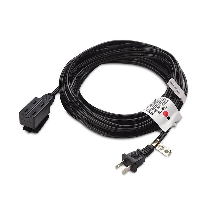 Cable Matters 2-Pack Heavy Duty Computer Monitor Power Cord in 10 Feet (NEMA 5&ndash;15P to IEC C13) N46