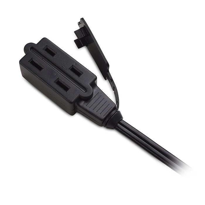 Cable Matters 2-Pack Heavy Duty Computer Monitor Power Cord in 10 Feet (NEMA 5&ndash;15P to IEC C13) N48
