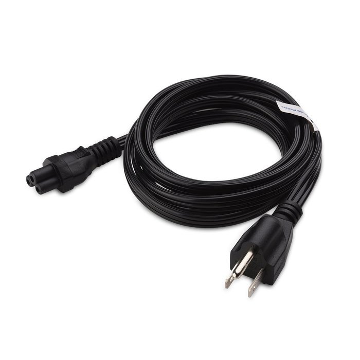 Cable Matters 2-Pack Heavy Duty Computer Monitor Power Cord in 10 Feet (NEMA 5&ndash;15P to IEC C13) N85