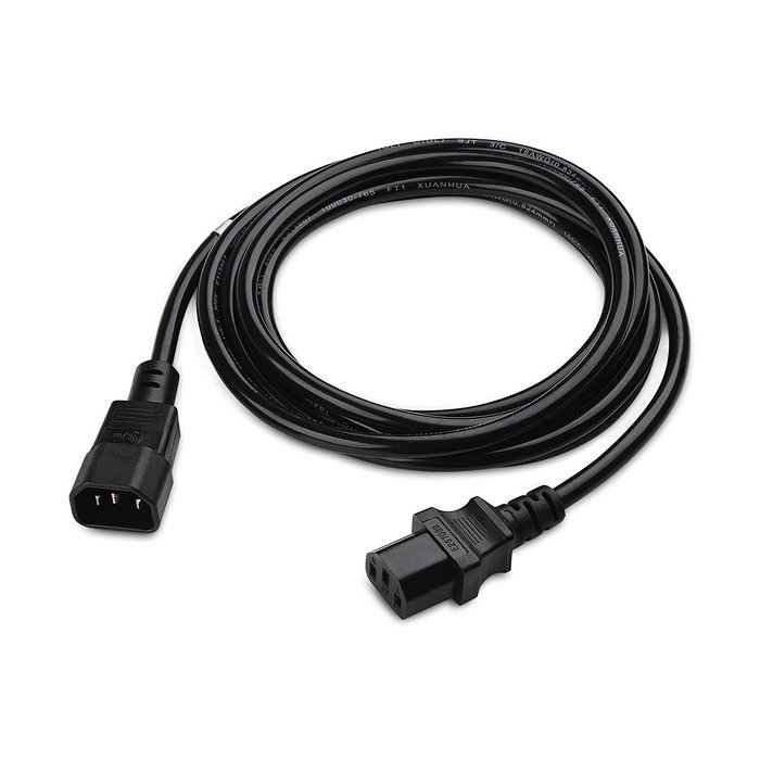 Cable Matters 2-Pack Heavy Duty Computer Monitor Power Cord in 10 Feet (NEMA 5&ndash;15P to IEC C13) N95