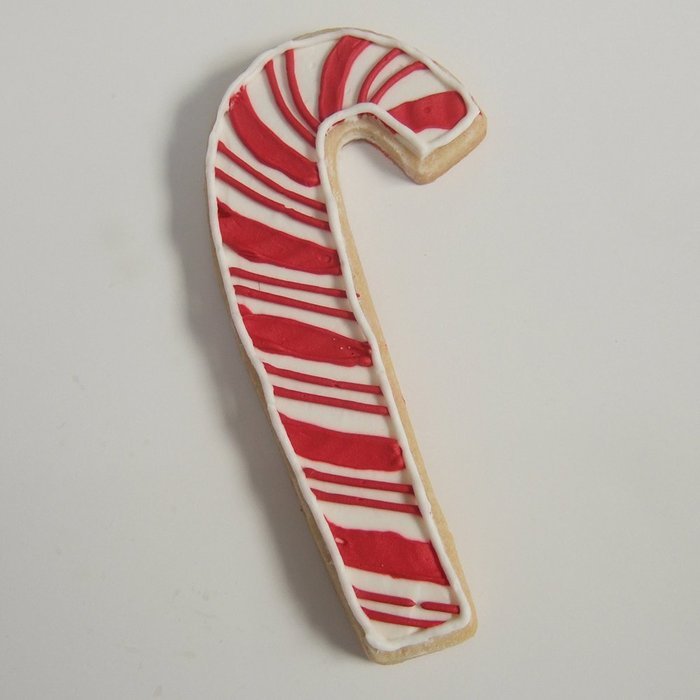 Ann Clark Candy Cane Cookie Cutter - 4.5 Inches - Tin Plated Steel N2