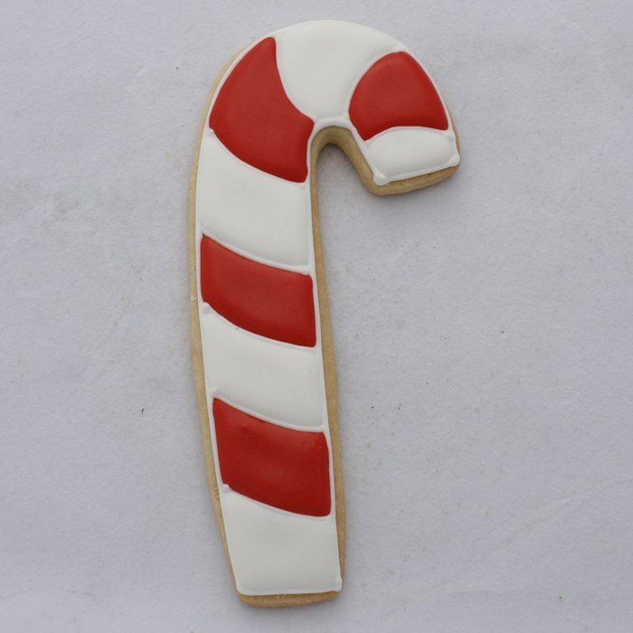 Ann Clark Candy Cane Cookie Cutter - 4.5 Inches - Tin Plated Steel N4