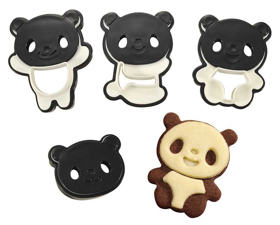 CuteZcute Panda Cookie Cutter Set