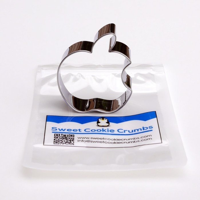 Bitten Apple Cookie Cutter- Stainless Steel