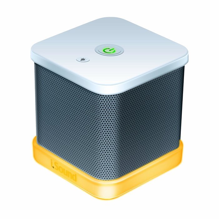 iSound iGlowSound Cube Wired Speaker (white) N5