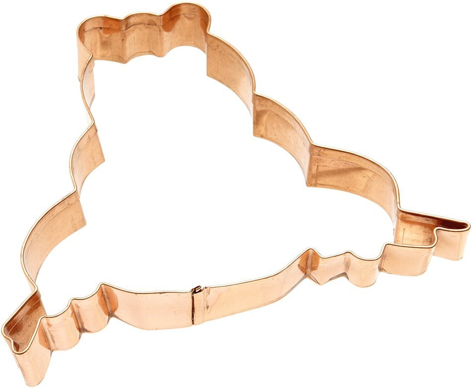 Old River Road Crab Shape Cookie Cutter, Copper N5
