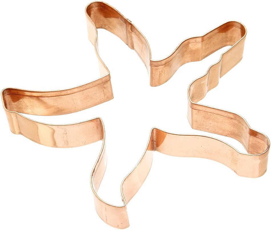 Old River Road Crab Shape Cookie Cutter, Copper N8
