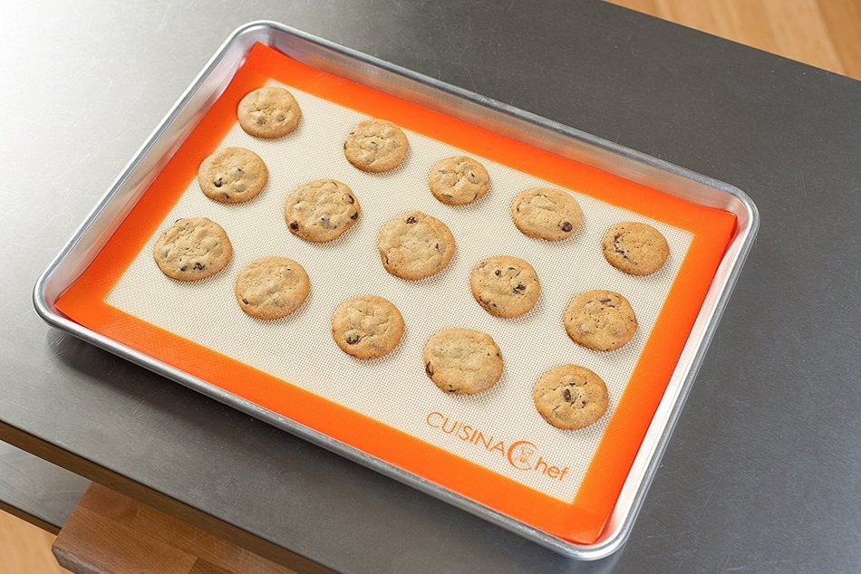 Silicone Baking Mat By Cuisina Chef - Half Sheet Size N3