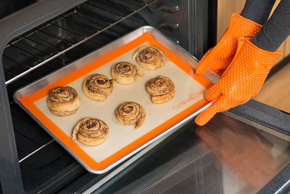 Silicone Baking Mat By Cuisina Chef - Half Sheet Size N7
