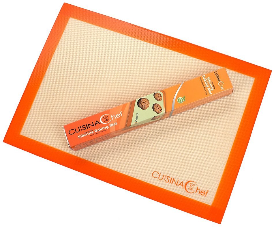Silicone Baking Mat By Cuisina Chef - Half Sheet Size N9