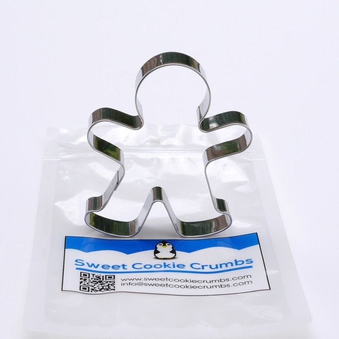 Gingerbread Man Cookie Cutter- Stainless Steel N3