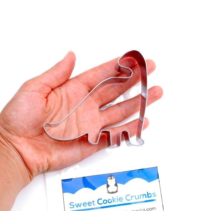 Dinosaur Brontosaurus Cookie Cutter- Stainless Steel N2