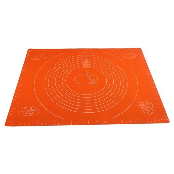 Extra Large Reusable Non-stick Silicone Baking Mat/Pad with Measurements , Pastry Rolling Mat, Non Slip,Pizza,... N5
