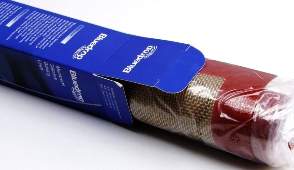 BlueDrop Non-Stick Silicone Baking Mat Jelly Roll Glassfiber Pan Baking Liner 16 5/8 in x 11 5/8 in with 33 1...