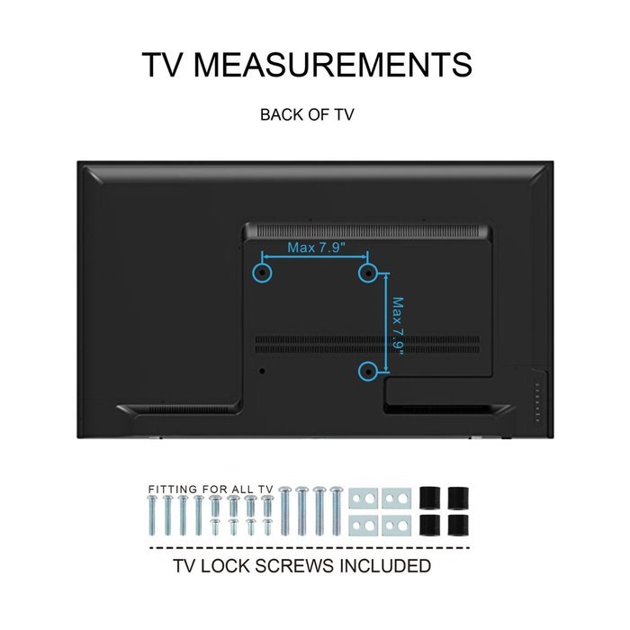 Fenge Swivel Universal TV Stand/Base Tabletop TV Stand with mount for 32 to 65 inch Flat screen Tvs/xbox One/tv... N17