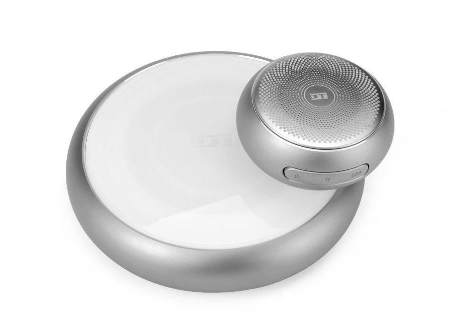 Levitating Bluetooth Speaker ??? Bluetooth 4.1, 5W Speaker, 10 Meter Range, 800mAh Built-In Battery (Silver)