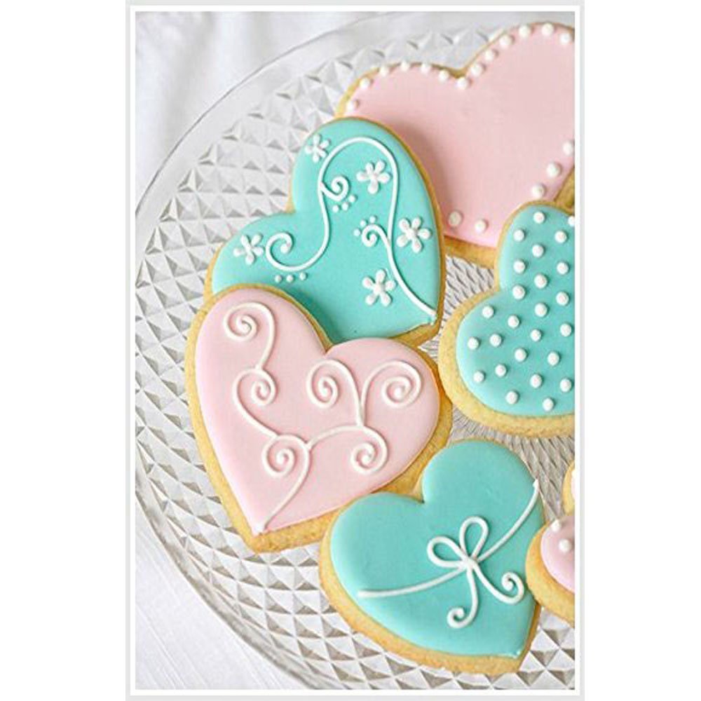 Gofriend Multi Shaped Plastic Cookie Cutters Cake Fondant Molds Mousse