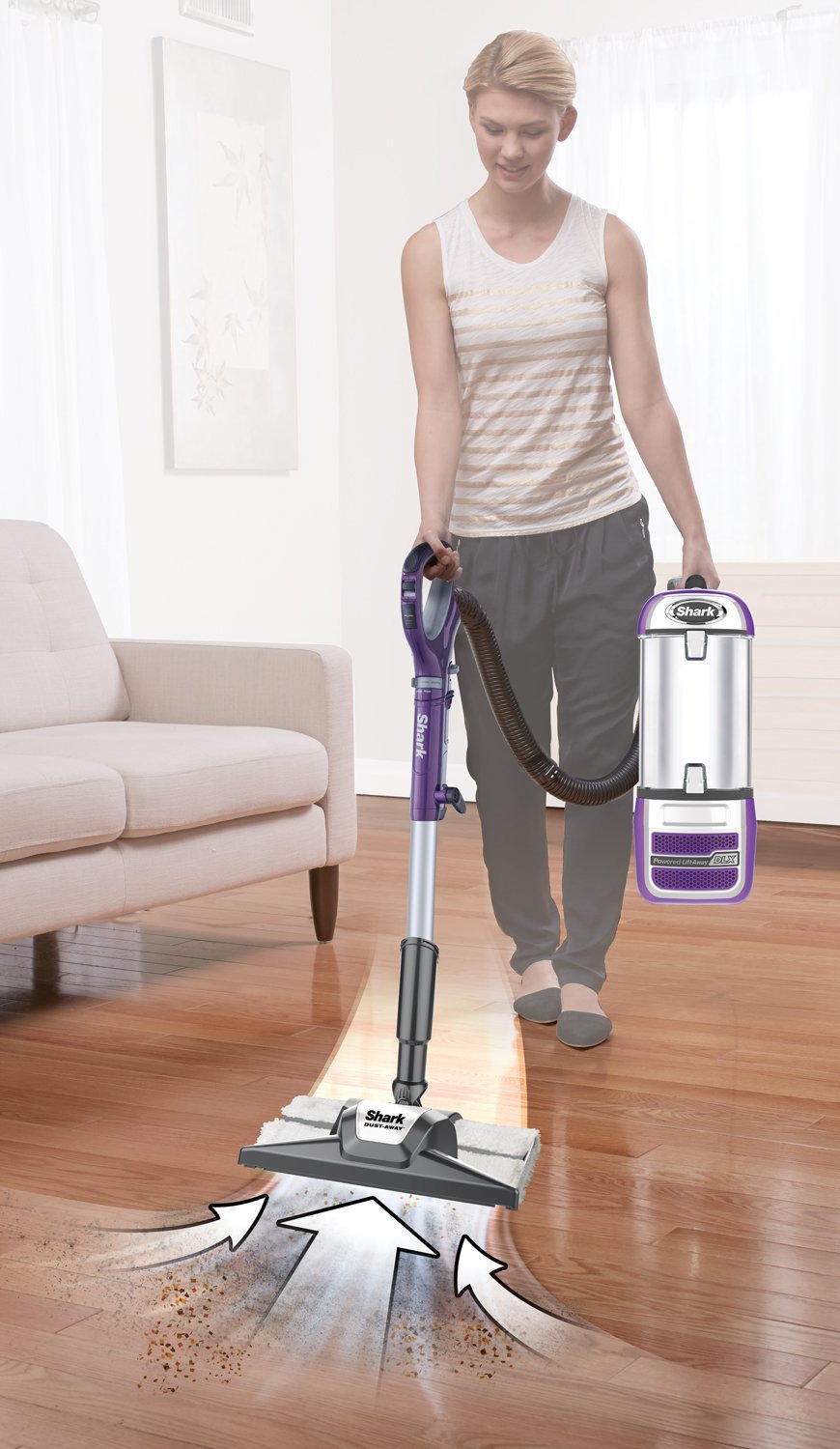 Shark Navigator Powered Lift-Away Deluxe Vacuum (NV583) N2 free image ...