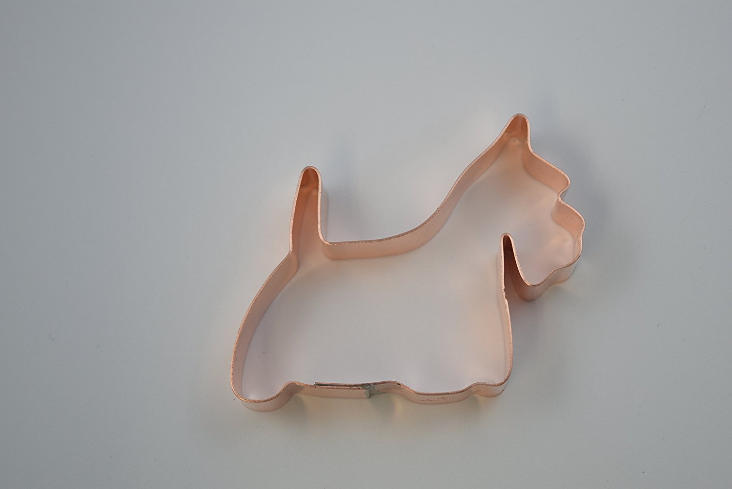 Small Scottish Terrier Dog Copper Cookie Cutter N2 free image download