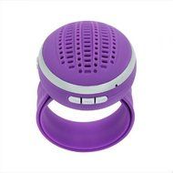 Coofone Ultra Portable Wearable Bluetooth Wireless Slapband Speaker Sports Watch Purple