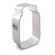 Ann Clark Small Mason Jar Cookie Cutter - 3.5 Inches - Tin Plated Steel