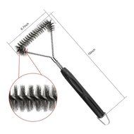 Nicscoming 18-Inch 4-Sided BBQ Grill Brush-Best Barbecue Grill Cleaner Stainless Steel Bristle with Hanging Loop
