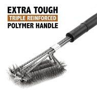 Nicscoming 18-Inch 4-Sided BBQ Grill Brush-Best Barbecue Grill Cleaner Stainless Steel Bristle with Hanging Loop N8