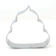 GXHUANG Dung Cookie Cutter - Stainless Steel (Poo), for Anniversary Birthday Wedding Party N5