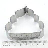 GXHUANG Dung Cookie Cutter - Stainless Steel (Poo), for Anniversary Birthday Wedding Party N6