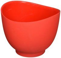 iSi Basics Flexible Silicone Mixing Bowl, 1.5 Quart, Red