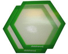 1 Green 8" Silicone Hexagon Non Stick Mat N3
