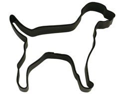 R&amp;M Lab/Dalmation 4&quot; Cookie Cutter Black with Brightly Colored, Durable, Baked-on Polyresin Finish