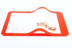 Silfox Non-stick Silicone Baking Mat Orange Color 2pk N3