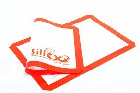 Silfox Non-stick Silicone Baking Mat Orange Color 2pk N5