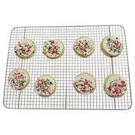 Wire Cooling Rack, Fits 13&rdquo; X 18&rdquo; Half Baking Sheet Pan for Baking, Roasting, Cooking with Bonus E-book N5