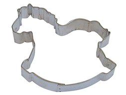 R&amp;M Rocking Horse 4&quot; Cookie Cutter in Durable, Economical, Tinplated Steel