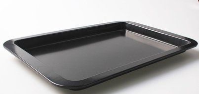 Lautechco 13 Inch Large Rectangular Baking Pan ,Oven Chassis Cookie Baking Dish (Gold) N11