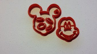 Mickey Mouse Cookie Cutter Set (4 inch)