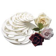 Chunshop Fondant Cake Sugarcraft Rose Flower Decorating Cookie Mold Gum Paste Cutter Tool